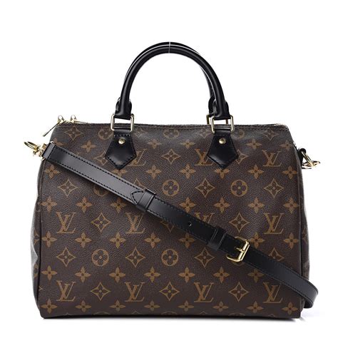 lv speedy with black handles